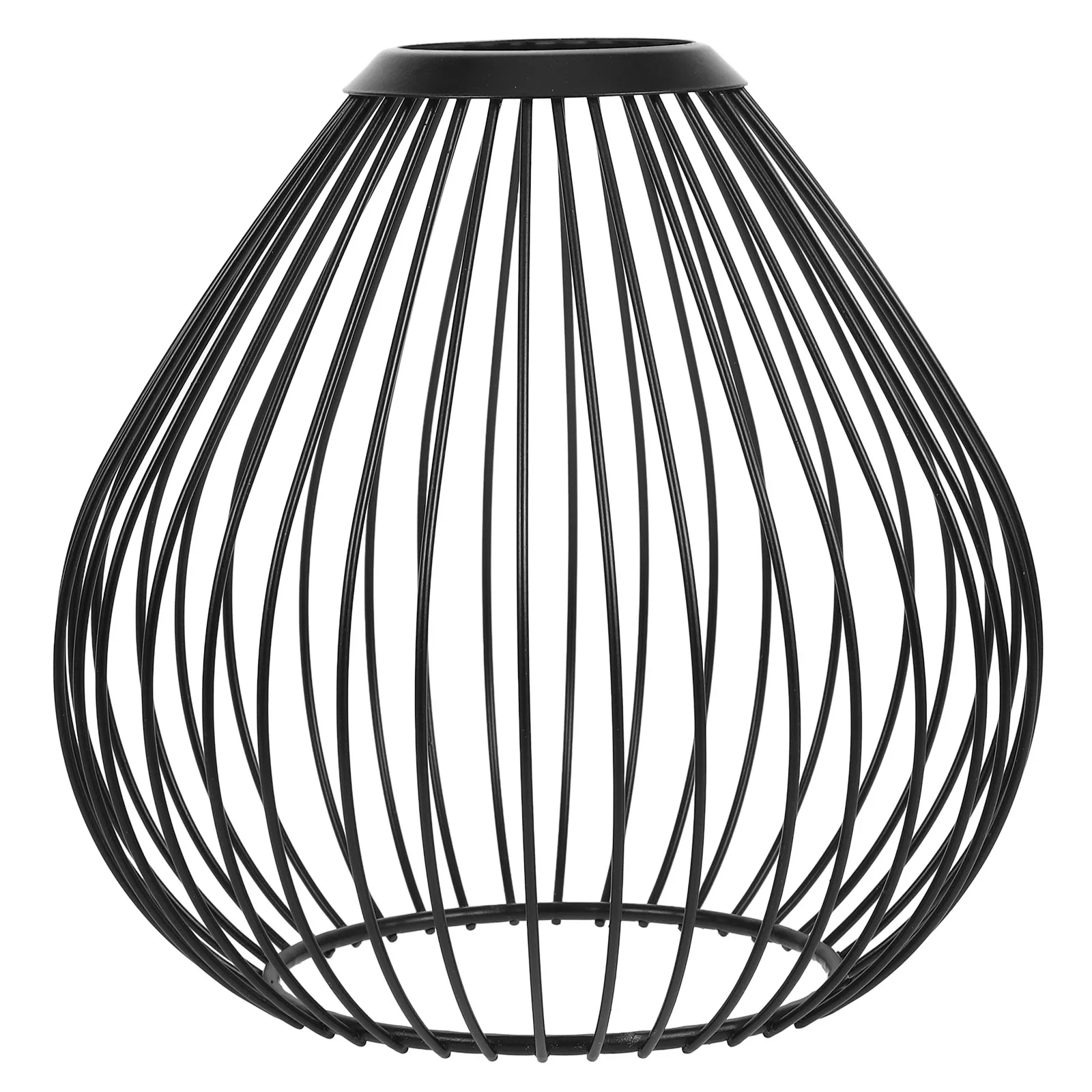 

Retro Iron Art Lampshade Home Shades Replacement Decorate Hollow Out Vintage Mesh Cover Hall Kitchen Bar Store