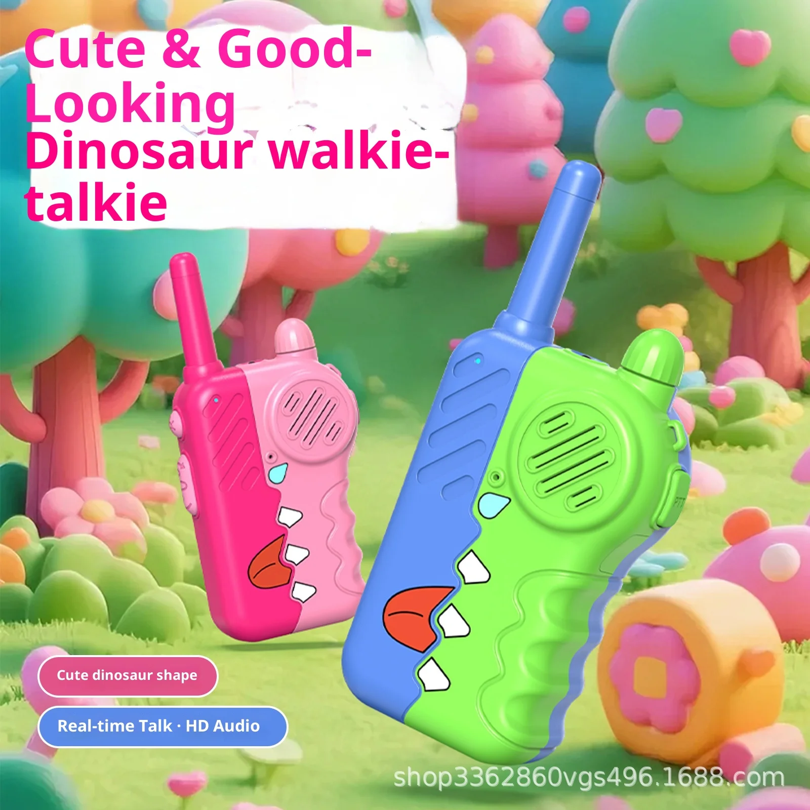 Walkie talkies pai-filho para crianças, brinquedo sem fio, rádios em dois sentidos, jogo educacional divertido ao ar livre para meninos e meninas