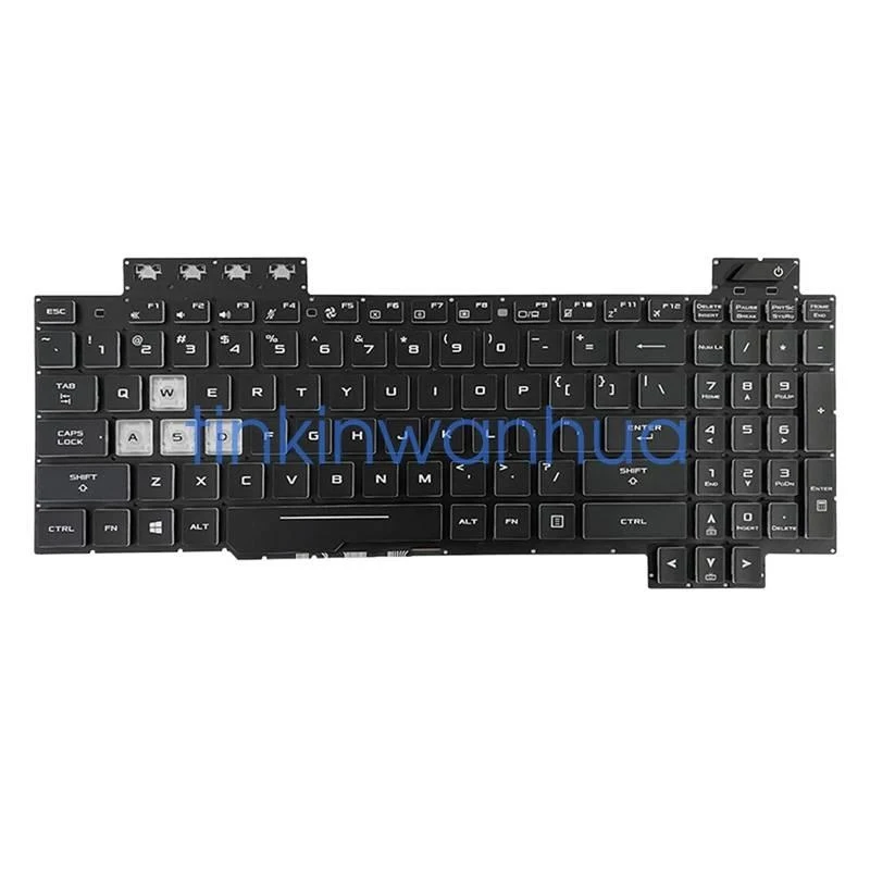 Aq+ For Asus FX95 FX95G FX95D FX705 GL504 FX505G Laptop Backlit Keyboard