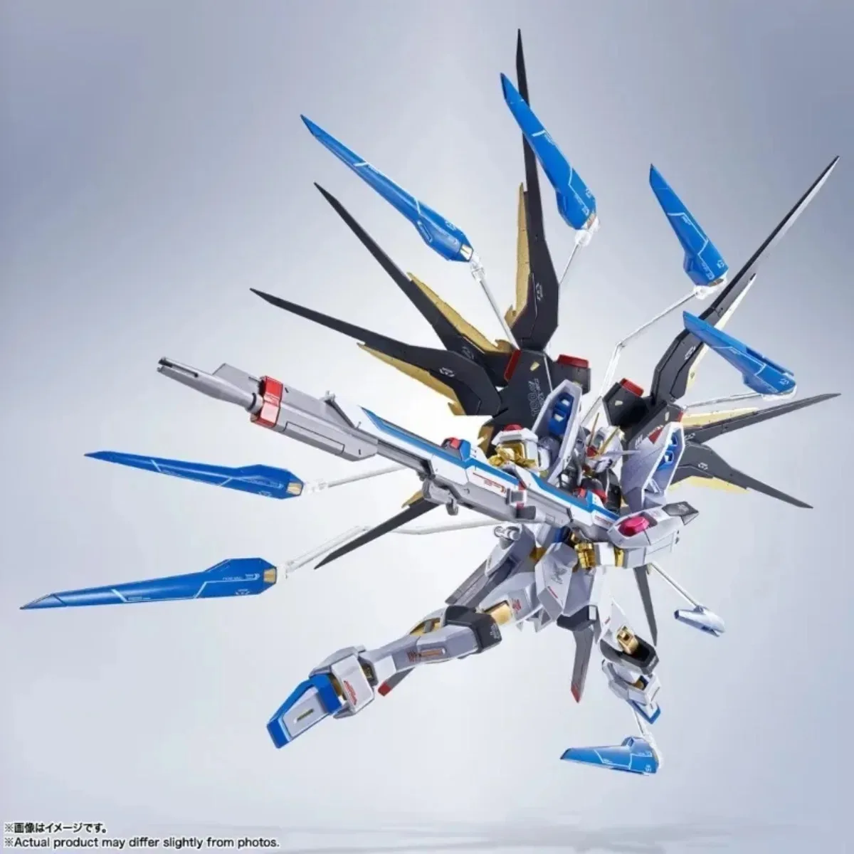 Bandai-figura Original de Gundam, Kit de modelo HGUC 1/144, figura de Anime ZGMF-X20A STRIKE FREEDON GUNEM, juguetes de modelo de acción, regalo