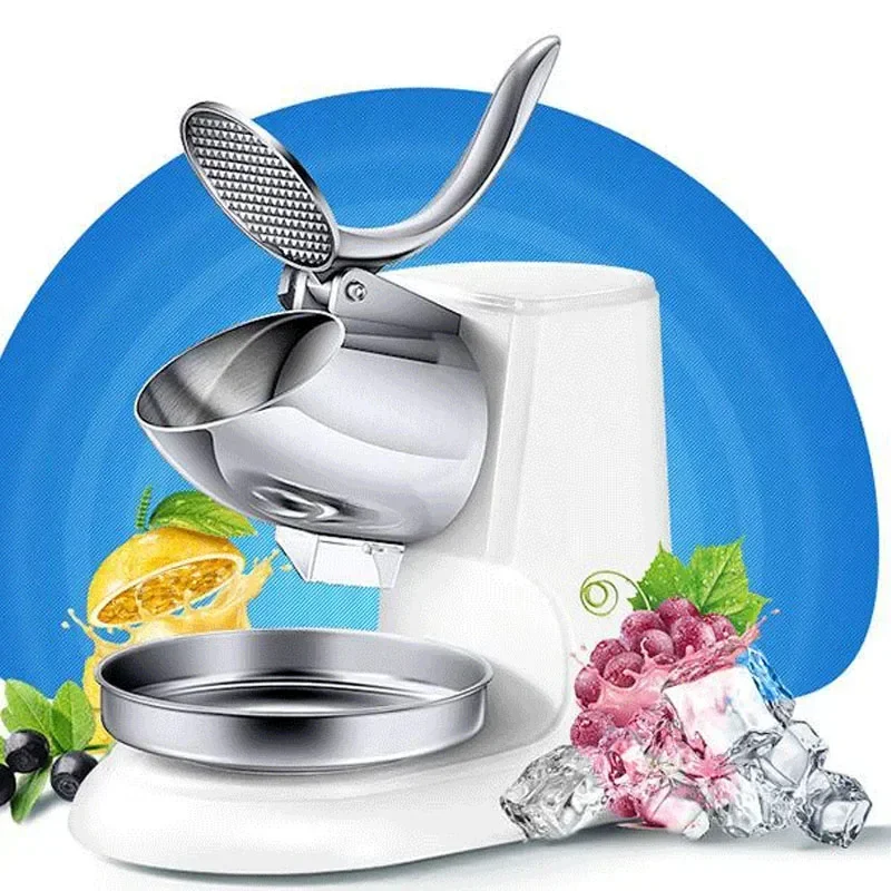 

New Commercial Ice Shaver Ice Crusher Milk Tea Shop High-horsepower Double-knife