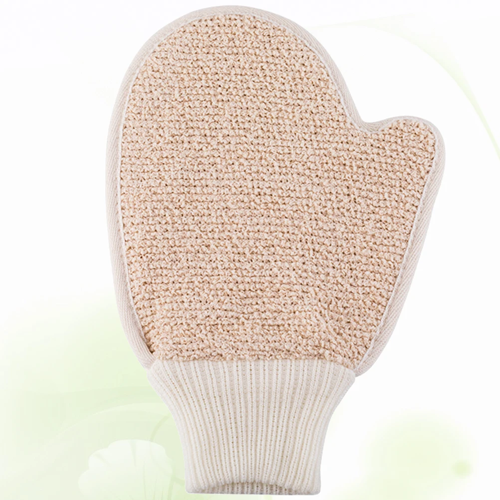 

2Pcs Body Scrubber Gloves Lightweight Washable Back Rubbing Mitts Bath Shower Spa Dead Skin Removal Cleansing Pores Boost