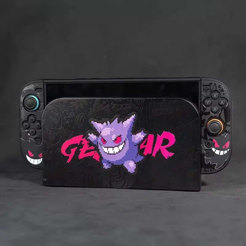Anime Purple Protective Case for Nintendo Switch 2 Cartoon Removable Handle Holder Protective Cover Grip Cap Game Accessories - view 5