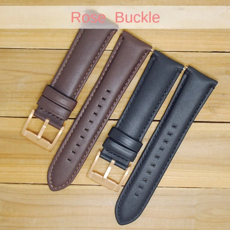 For Fossil Replace Original Accessories FS4990FS4735ME3099ME3099ME3052FS4813 22 24mm Quick Release Genuine Leather Watchbands