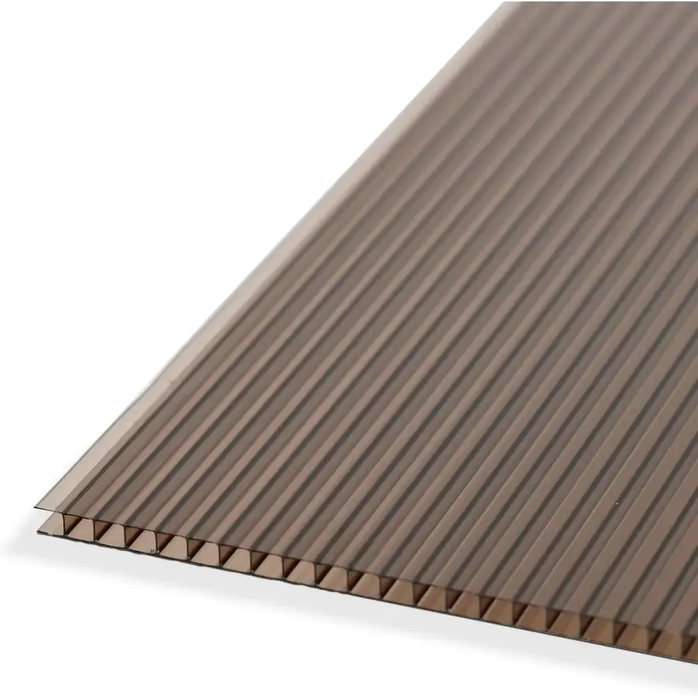 

6 Pack 62 Wide x 28 Long 0.2 Thick Polyethylene Twin-Wall UV-Resistant Outdoor Cover Sheets for Greenhouses and GazebosTime-limi