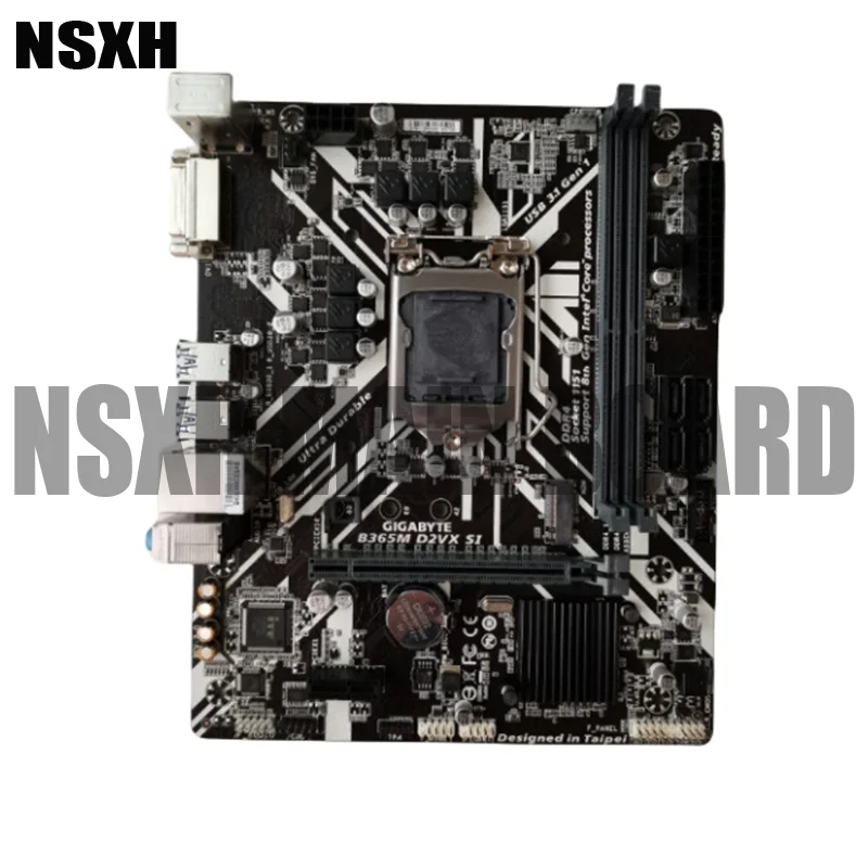 B365M D2VX SI Motherboard LGA 1151 DDR4 Mainboard 100% Tested Fully Work