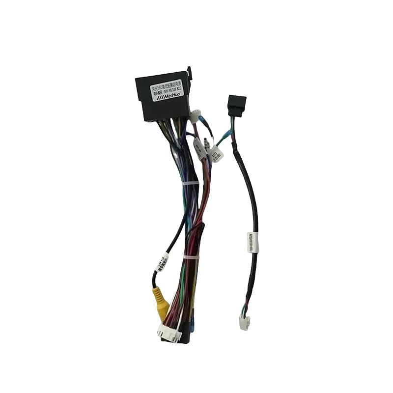 16-контактный адаптер Android Canbus Box DFMC-RZ-04 для DONGFENG FENGON 580, жгут проводов, кабель питания, автомобильное радио