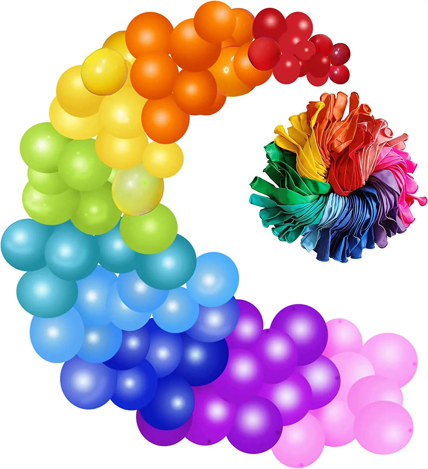 100Pcs 5/10/12Inch Matte Latex Balloon Happy Birthday Party Christmas Wedding Decoration Baby Gift Xmas Decoration Balloon