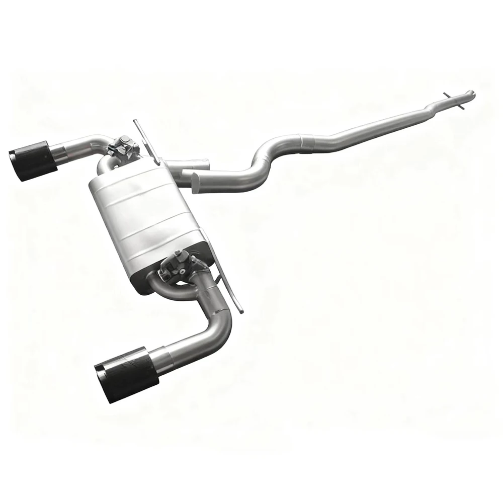 GDR 1.5mm Smooth Stainless Steel Exhaust for 3 Series 320i/325i/328i/330i B48 F30 2.0T/3.0T Valved Muffler Catback