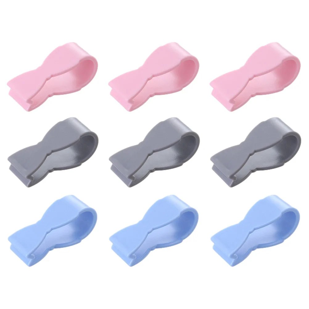 

18pcs Comforter Duvet Clips 3 Set Quilt Fastener Fixer For Bedding Sheets Blankets No Pin Hold Lightweight Abs Plastic Grey