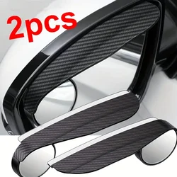 Car Rearview Mirror Rain Eyebrow Carbon Fiber Auto Side Mirrors Protector Blind Spot Mirror Visor Rain Shield Car Accessories