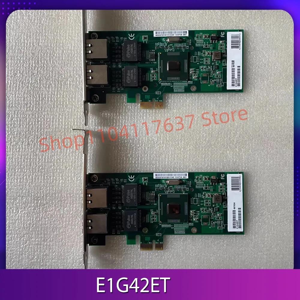 A piece Server network card E1G42ET Gigabit ET Dual Port