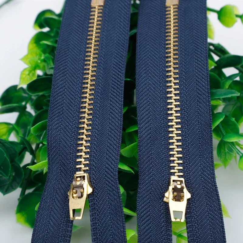 20 sets Metal zippers for Sewing and optional with matched jeans buttons Head Closed-end Trousers Placket For DIY bulk clothing