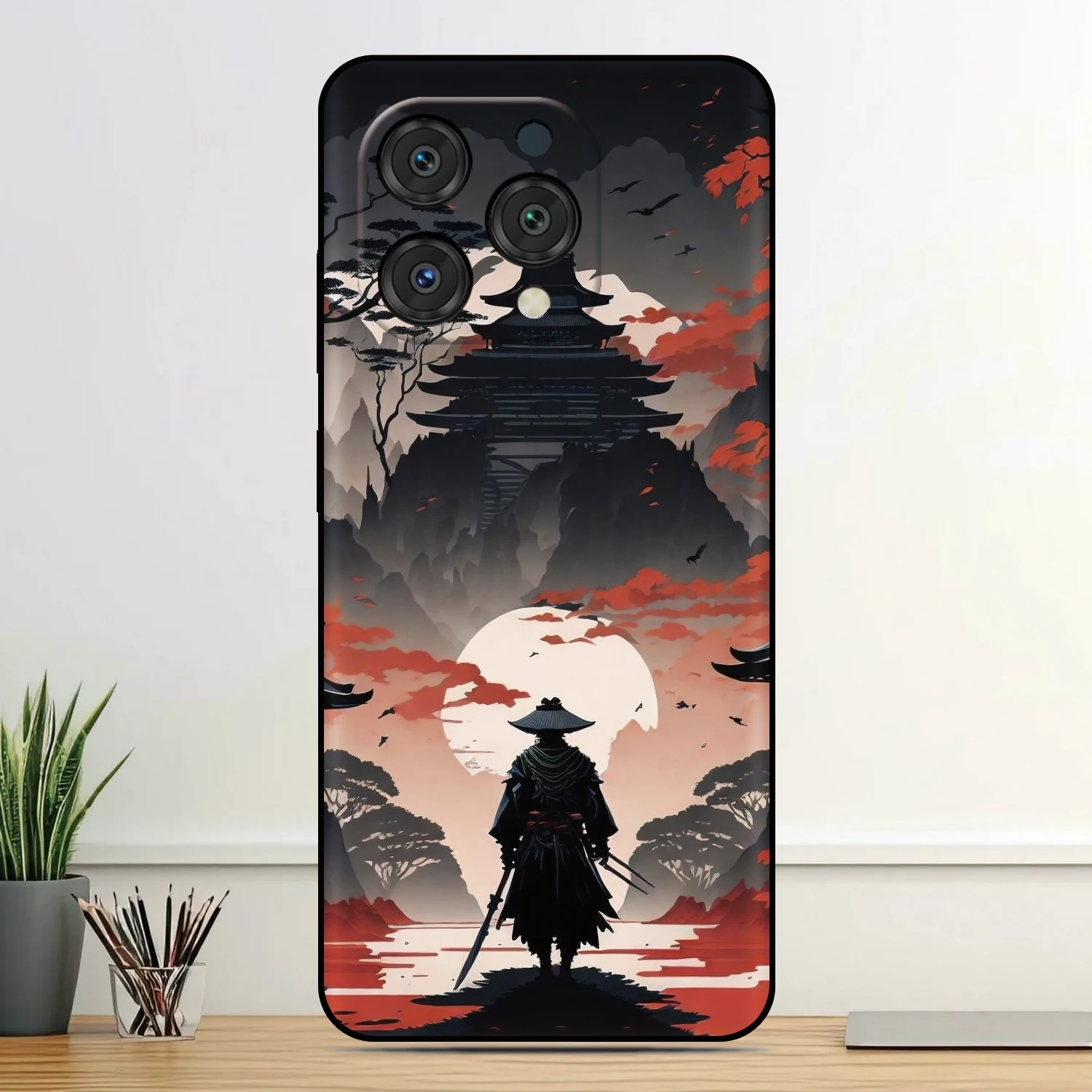 Japanese Samurai Phone Case For Nokia C32 G42 6.2 7.2 G21 C21 C01 G11 Plus C12 C31 C02 G22 G20 G10 C10 C20 8 C3 Custom Cover view 3