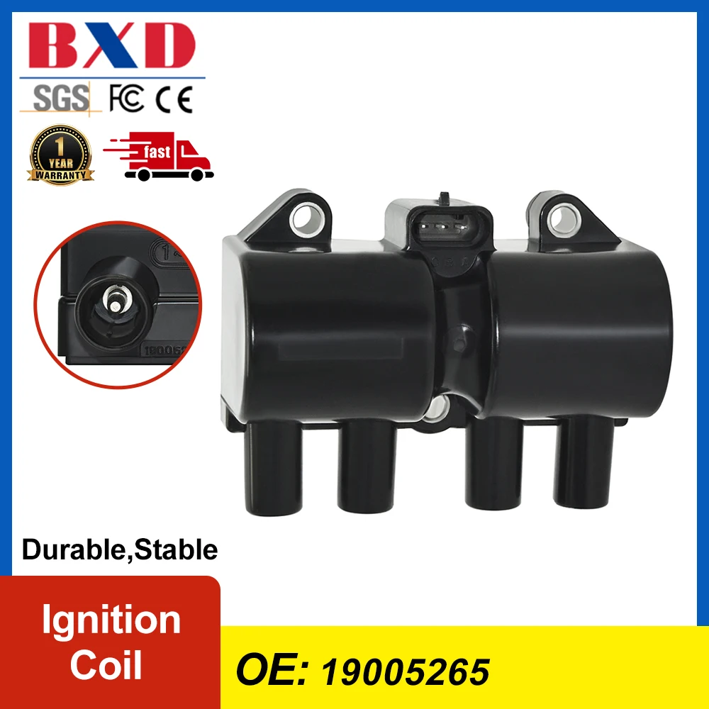 

Ignition Coil 19005265 For Chevrolet LUV Chevy Monza Corsa Meriva Tornado Tracker Aveo Optra, Daewoo Nubira, Pontiac Wave