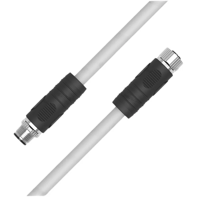 Waterproof Connector M12 K-Coded Industrial Connection Cable Male To Female 5-Pin Mechanical Equipment Aviation Plug