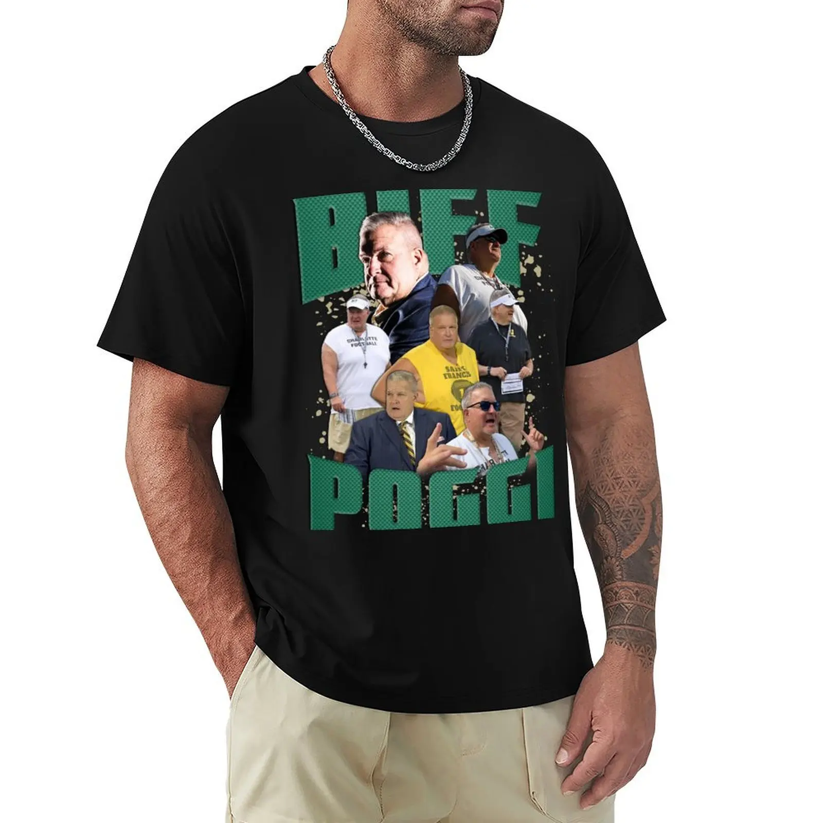 Biff Poggi T-Shirt Lightweight Running Sports T-Shirt
