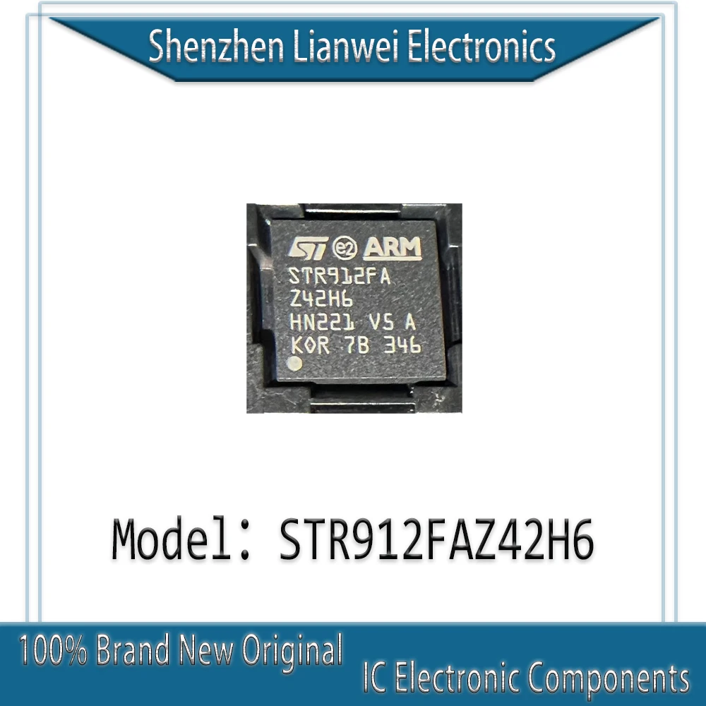 

100% New Original STR912FAZ42H6 IC MCU Chipset BGA-144