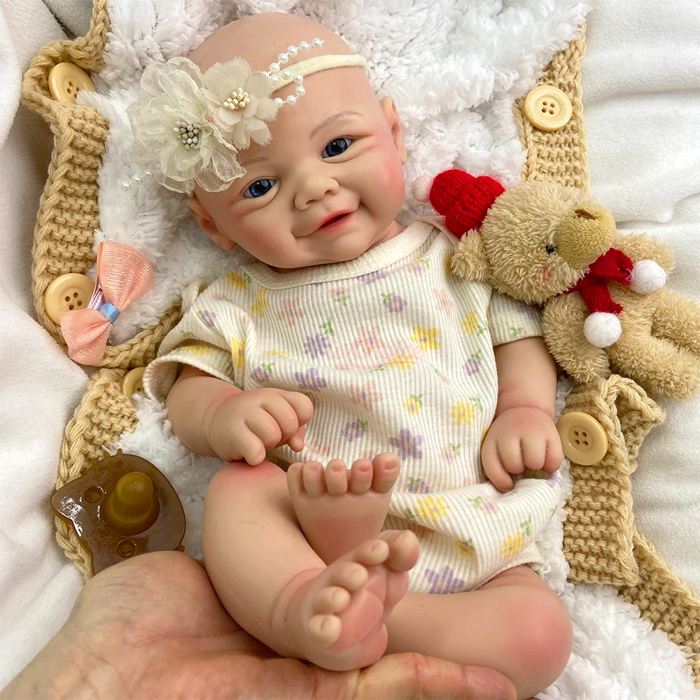 

Полнотелая силиконовая кукла-реборн, реалистичная, с эффектом веса, новорожденная девочка/мальчик, ручная роспись, анатомически точная, моющаяся, подарок для малыша