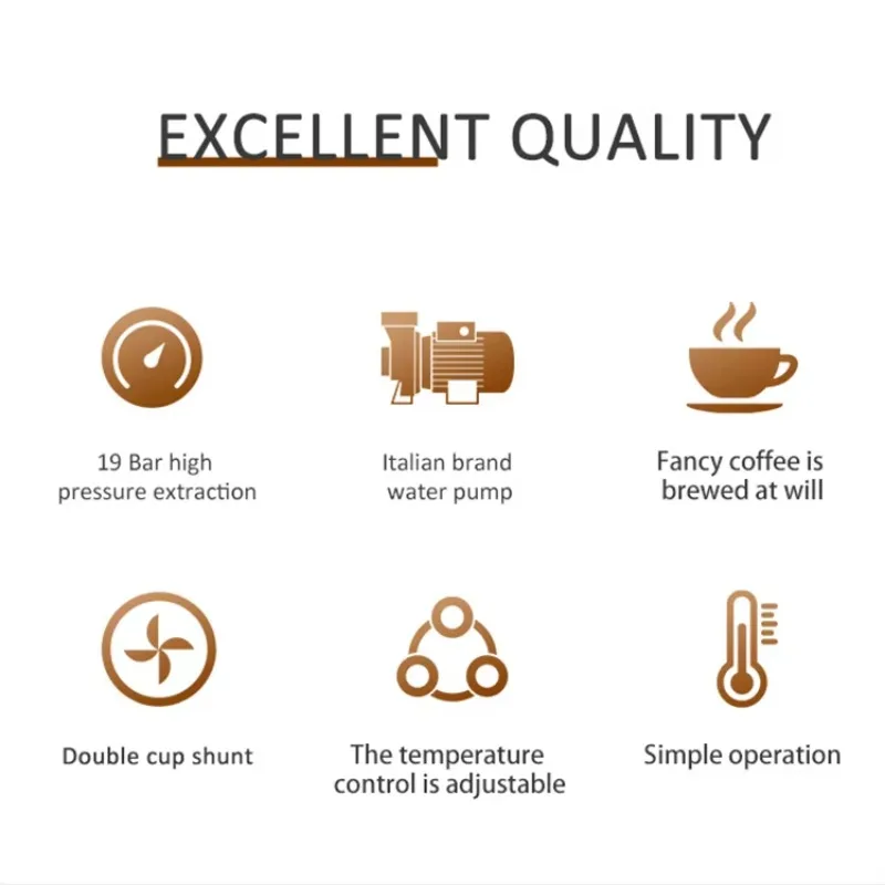 Fully Automatic Coffee Machine for Business Shops and Restaurants Wholesale Engine Core Components