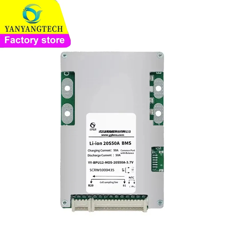 

Yanyang BMS 72v 20S 30A 40A 50A 60A Li-ion battery Balancer Li-ion bms For EBike Escooter