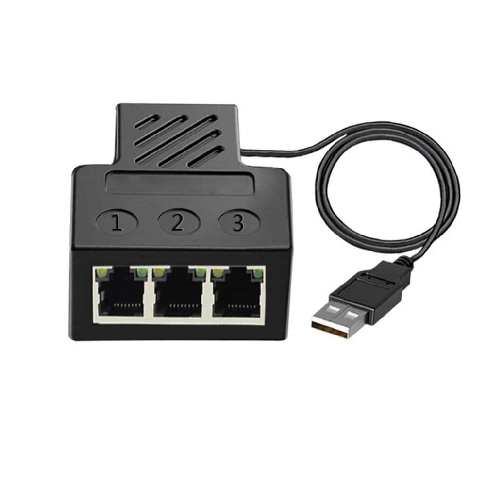 Multi Device Connection 1 To 3 Network Cable Home Networking Efficient Communication Solution High-usage Performance