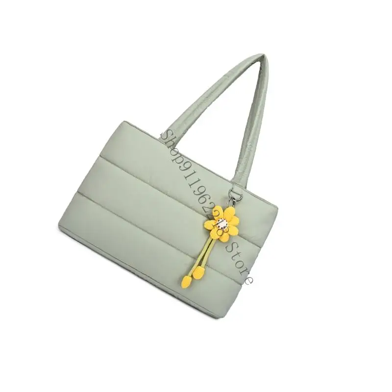 

Fashionable Wear Resistant Shoulder Bag Spacious Compartments Comfortable Strap Casual Office Use 066F