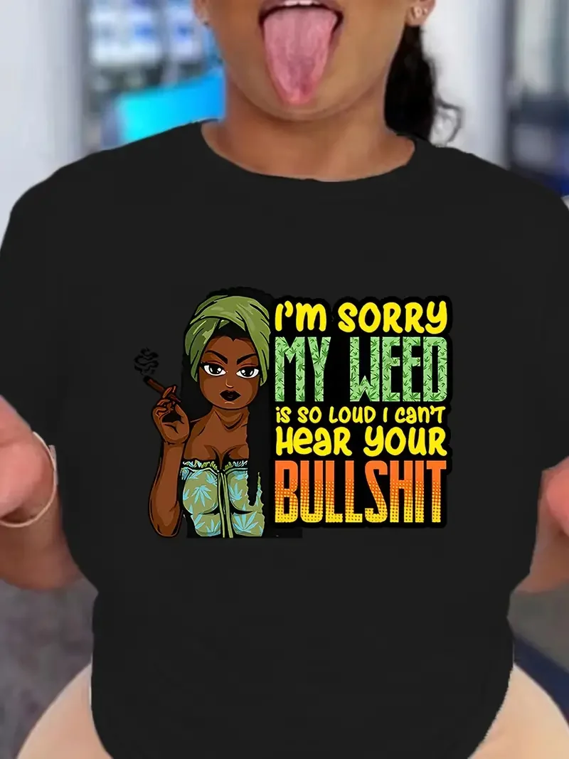 T-shirt z nadrukiem wycięcie pod szyją z nadrukiem figur i liter na co dzień t-shirt z krótkim rękawem na lato odzież damska Harajuku Y2K topy