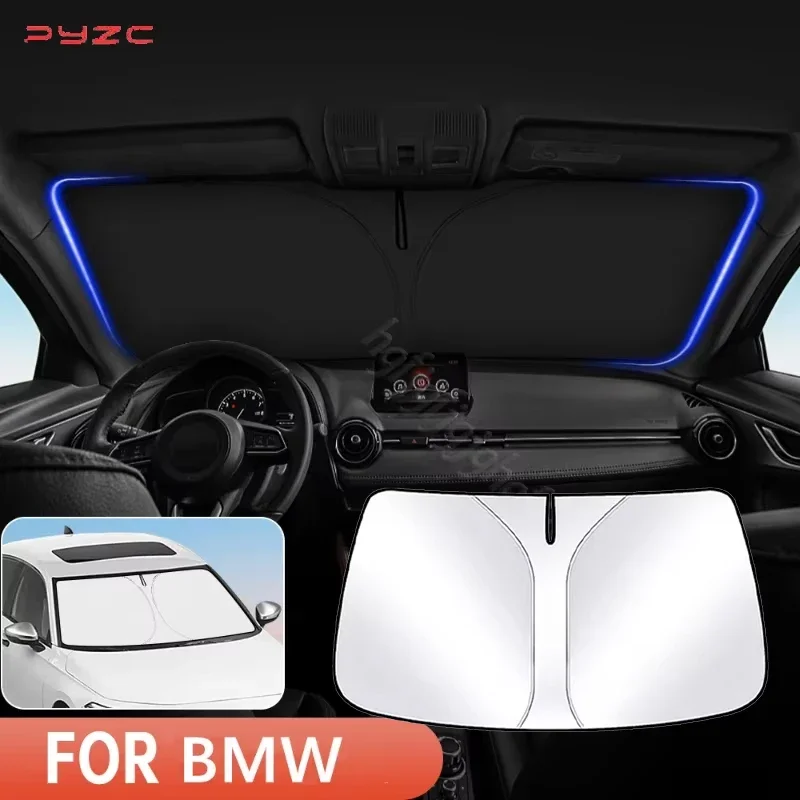 

For BMW X1 X3 X4 X5 X6 X7 Car Windshield Sunshade Cover Front Window Sun Shade Visor Auto Interior Accessories UV Protection
