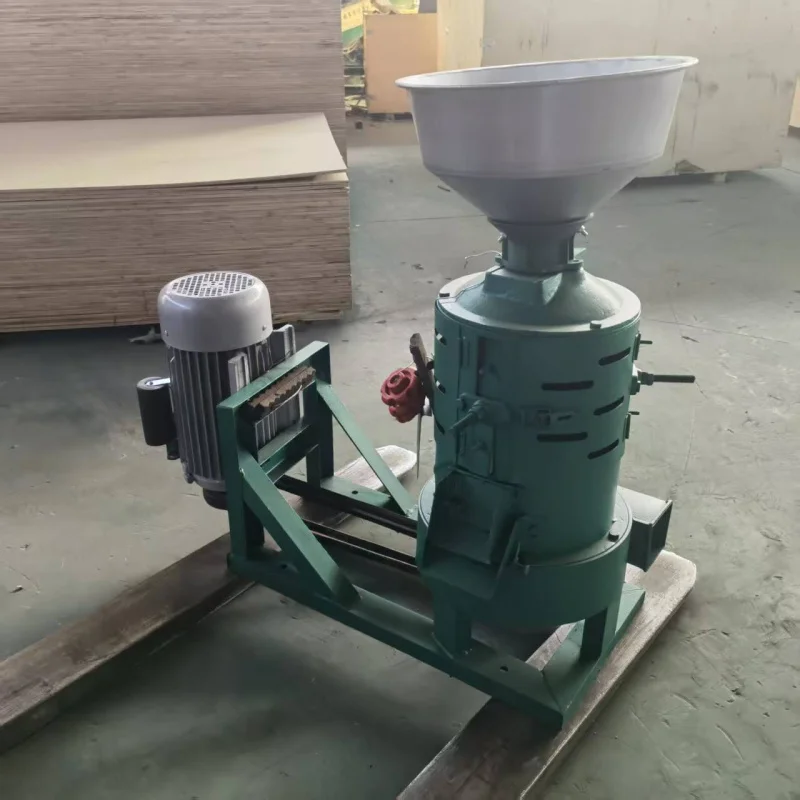 

Customized for Sea Shipping Millet and Rice Roller-type Milling Machine Sorghum Soybean Electric Peeling Machine Home Use Small