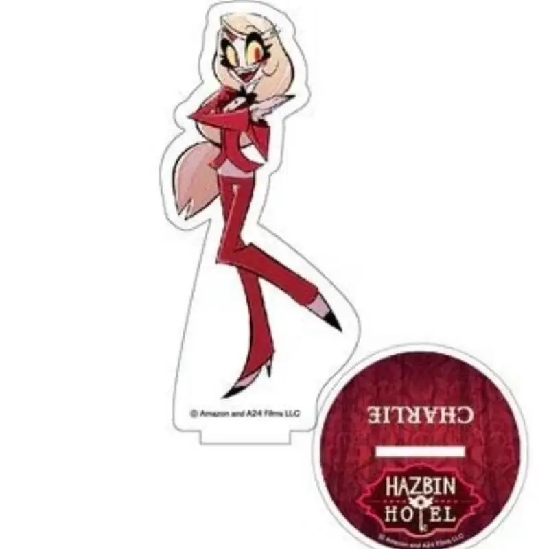 Standee for Acrylic Hazbin Hotel Alastor Angel Dust Vox Husk Anime Cartoon DIY Collection Toys Gift for Friend Birthday Gift