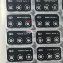 10PCS/LOT For TCL 20E 5H 20Y / 30SE 30E Back Rear Camera Lens with sticker Replacement Parts