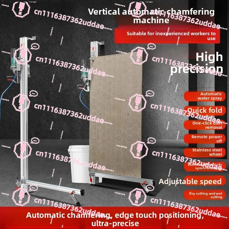 Vertical Automatic Tile Chamfering Machine 45 Degrees Begonia Angle High-precision Chamfering Cutting Machine Chamfering
