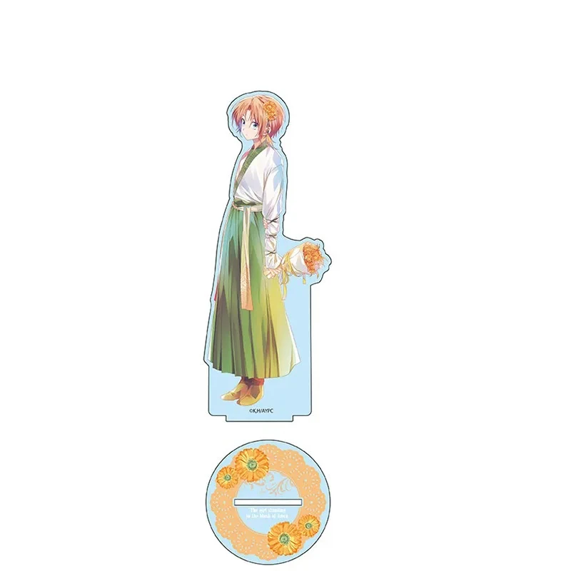 Quente Anime Akatsuki Nicht Yona Acryl figura, Yona Sohn, Haku Yun, Kijia, Stehen Karte modelo, Schreibtisch, Dekor fãs, Sammlung Collectible