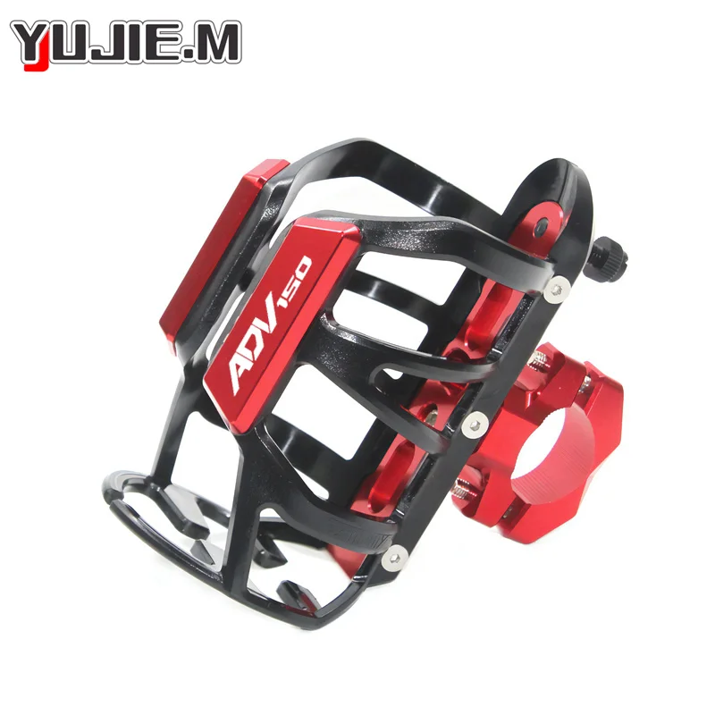 For  ADV150 ADV-150 ADV 150 Motorbike Beverage Water Bottle Cage Drink CNC Cup Holder Stand Mount Accessories