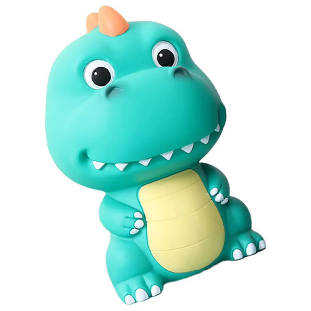 

1Pc Dinosaur Piggy Bank Vinyl Safe Creative Saving Box Lovely Money Pot Decorative Storage Container Gift For Girls Birthday