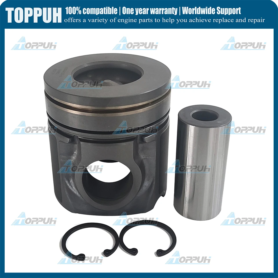 For JCB Excavator Engine Parts 1Set New JCB444 Piston