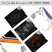 Pre-Cut No Glue Vinyl Skin Customized Decal Sticker Cover Film for Lenovo Gaming Laptop LOQ 15.6 15IRX9 15IRH8 15IAX9 15AHP9
