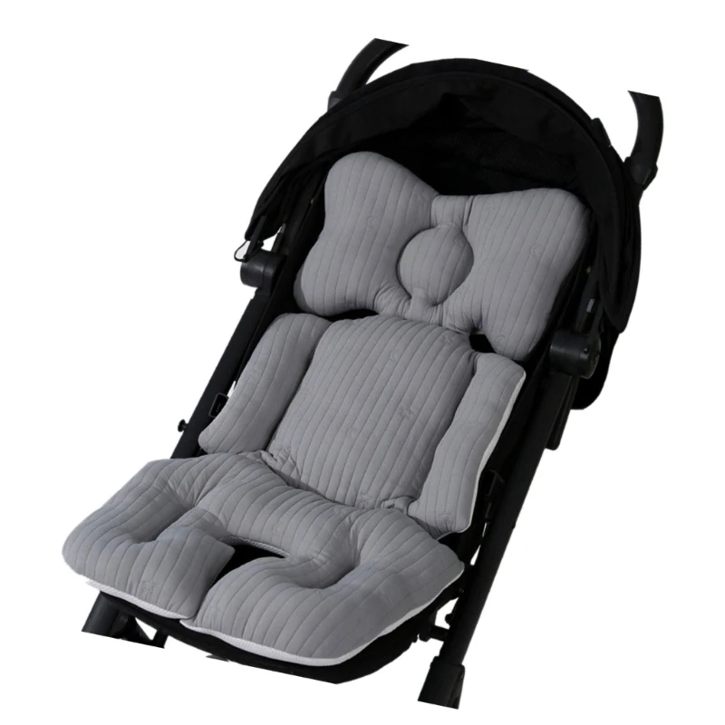 Soft Supportive Pad Infant Strollers Seating Liner, Removable Cart Pad for Easy Washing Stylish Color Option Available