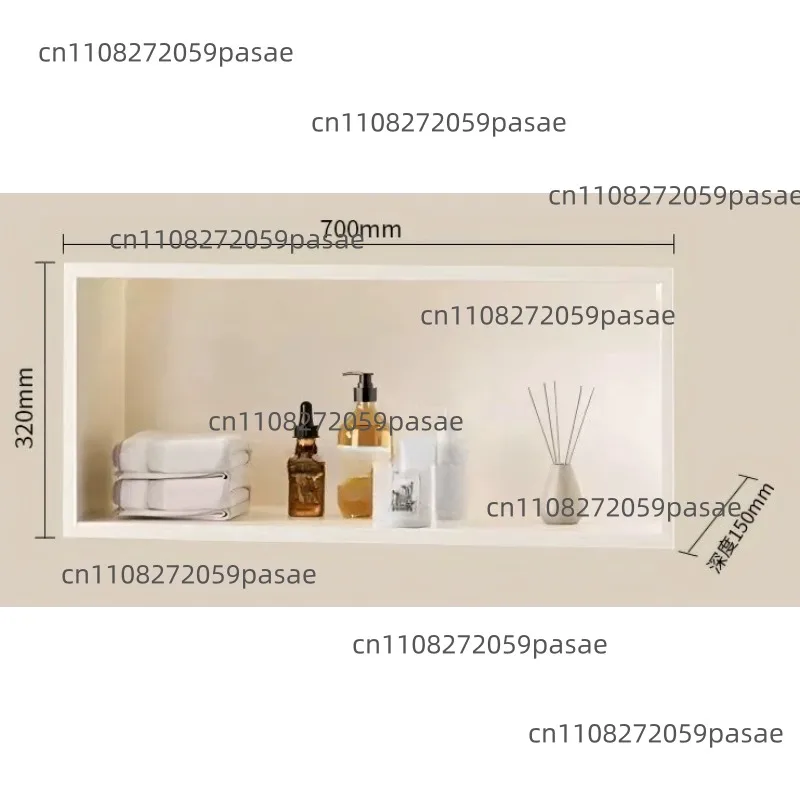 

Stainless Steel Niche Shelving for Bathrooms | Metal Built-In Cabinets | Prefabricated Toilet Shelves