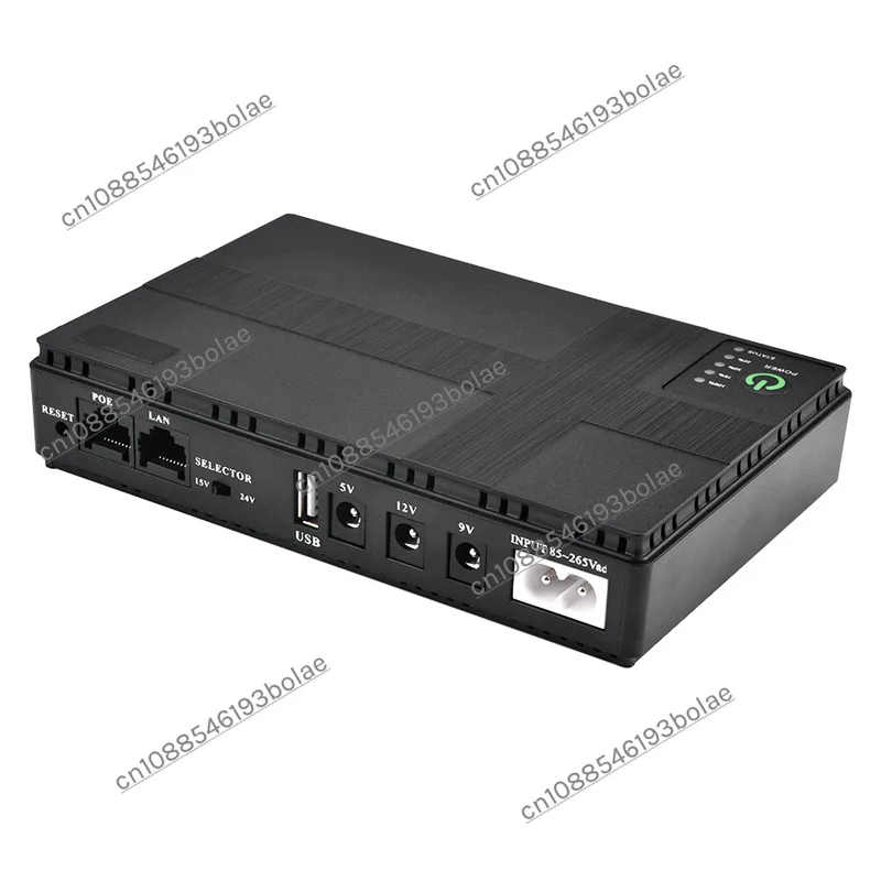 UPS uninterruptable power router Mini multi-port POE optical mobile phone switch 5V9V12V 1018P