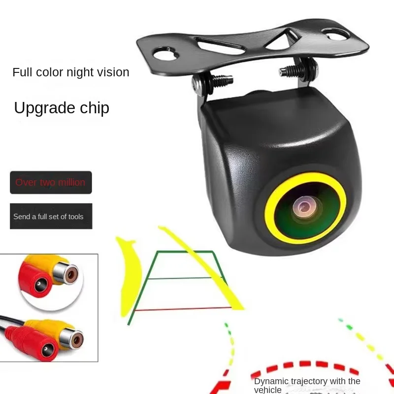 4K AHD 1920x1080p Car Rear View Camera Golden Lens CVBS/AHD 1080p 180 Degree Fisheye Lens Full HD Night Vision Reverse Metal She
