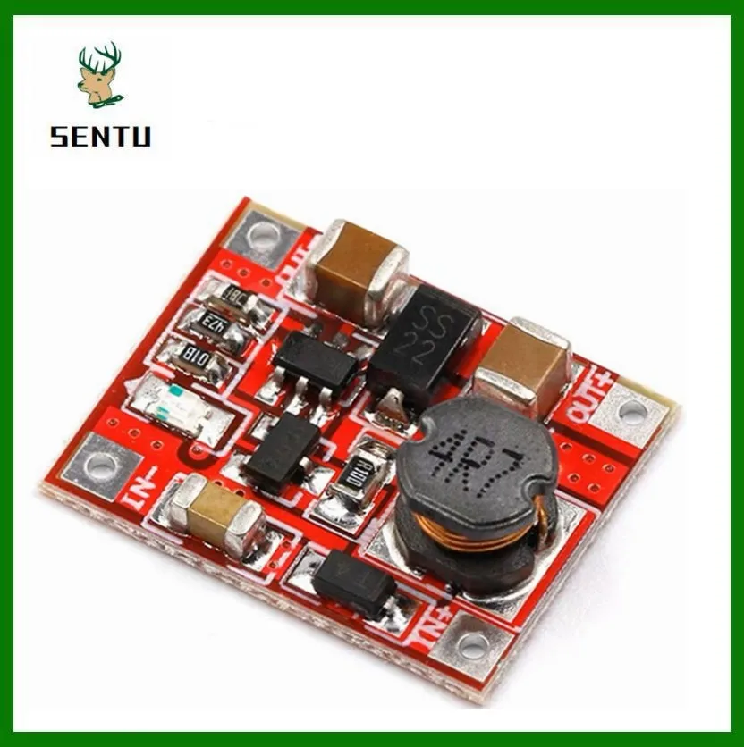 DC-DC Boost Power Supply Module Converter Booster Step Up Circuit Board 3V to 5V 1A Highest Efficiency 96% Ultra Small WAVGAT