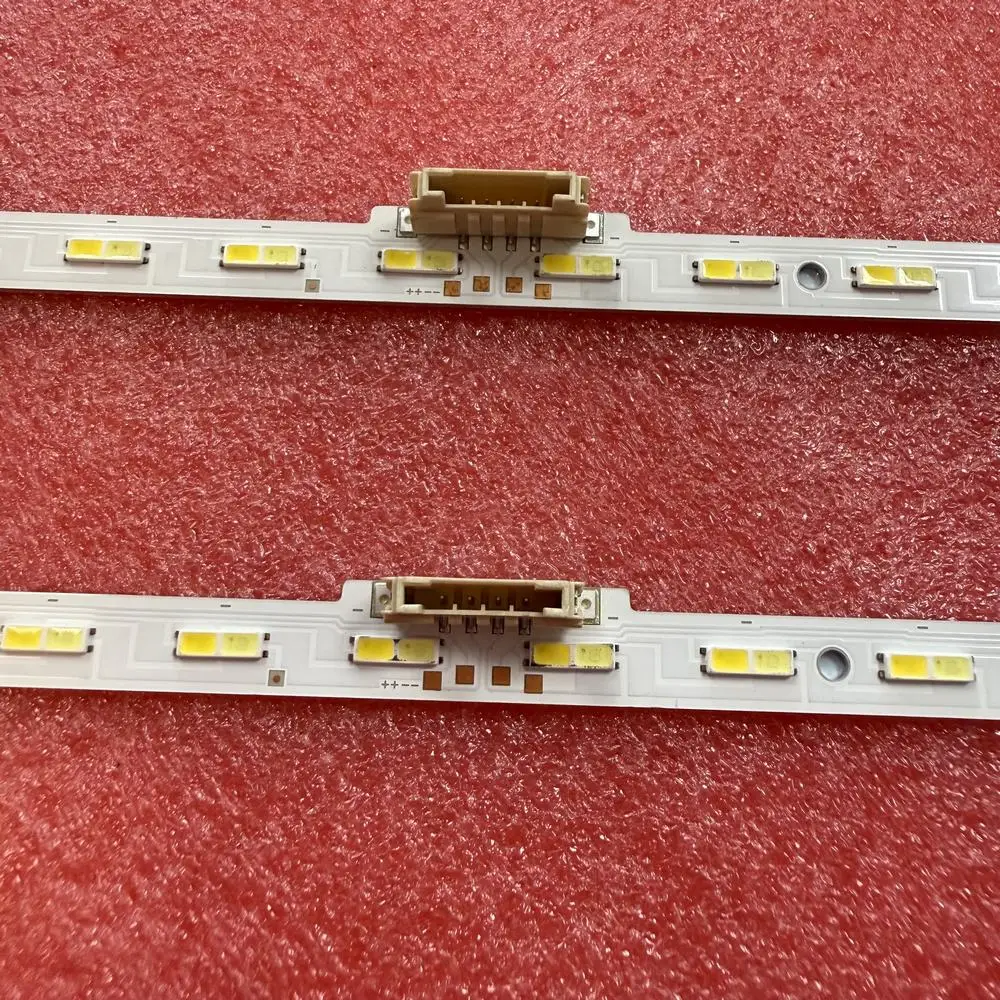 2 Buah/Set Strip LED untuk Samsung UE65TU8500 UE65TU8502 UE65TU8505 UE65TU8506 UN65TU8500 V0T8-650SM0-R0 UN65TU8500F LM41-00866A
