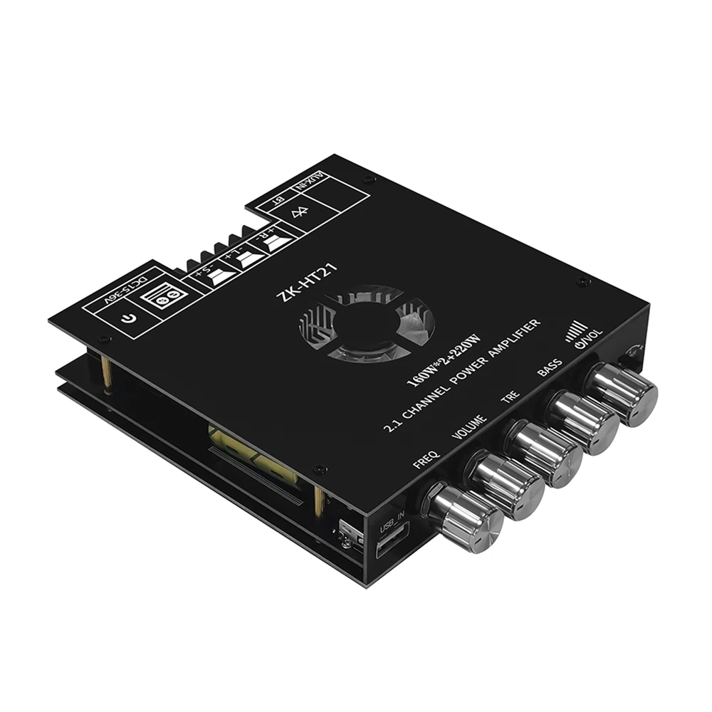 

HFES ZK-HT21 Модуль цифрового усилителя мощности Bluetooth 2,1-канальный TDA7498E