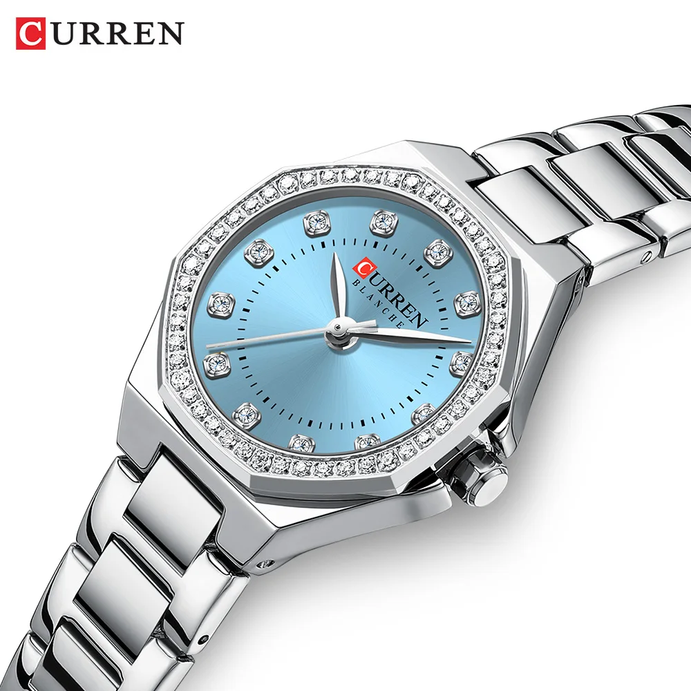 CURREN Watch for Women Fashion Quartz Women's Watches Waterproof Stainless Steel Elegant Ladies Wristwatch Original