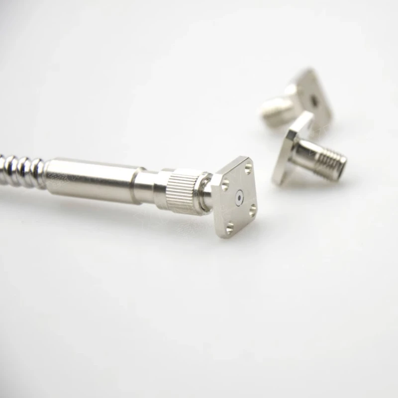 Fiber Bottom Holder,SMA905 Fiber Interface,SMA Fiber Optic Flange Adapter,2pcs