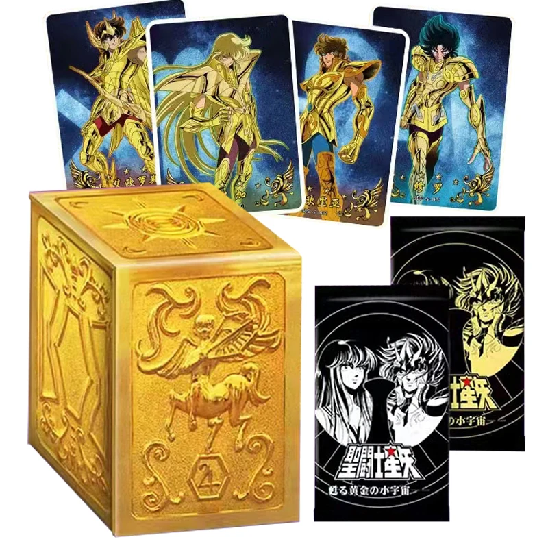 Saint Seiya Peripheral Collection Cards Aquila Yuna Seiya Japanese Anime Playing Cards Games Board Christmas Toys For Kids Gifts