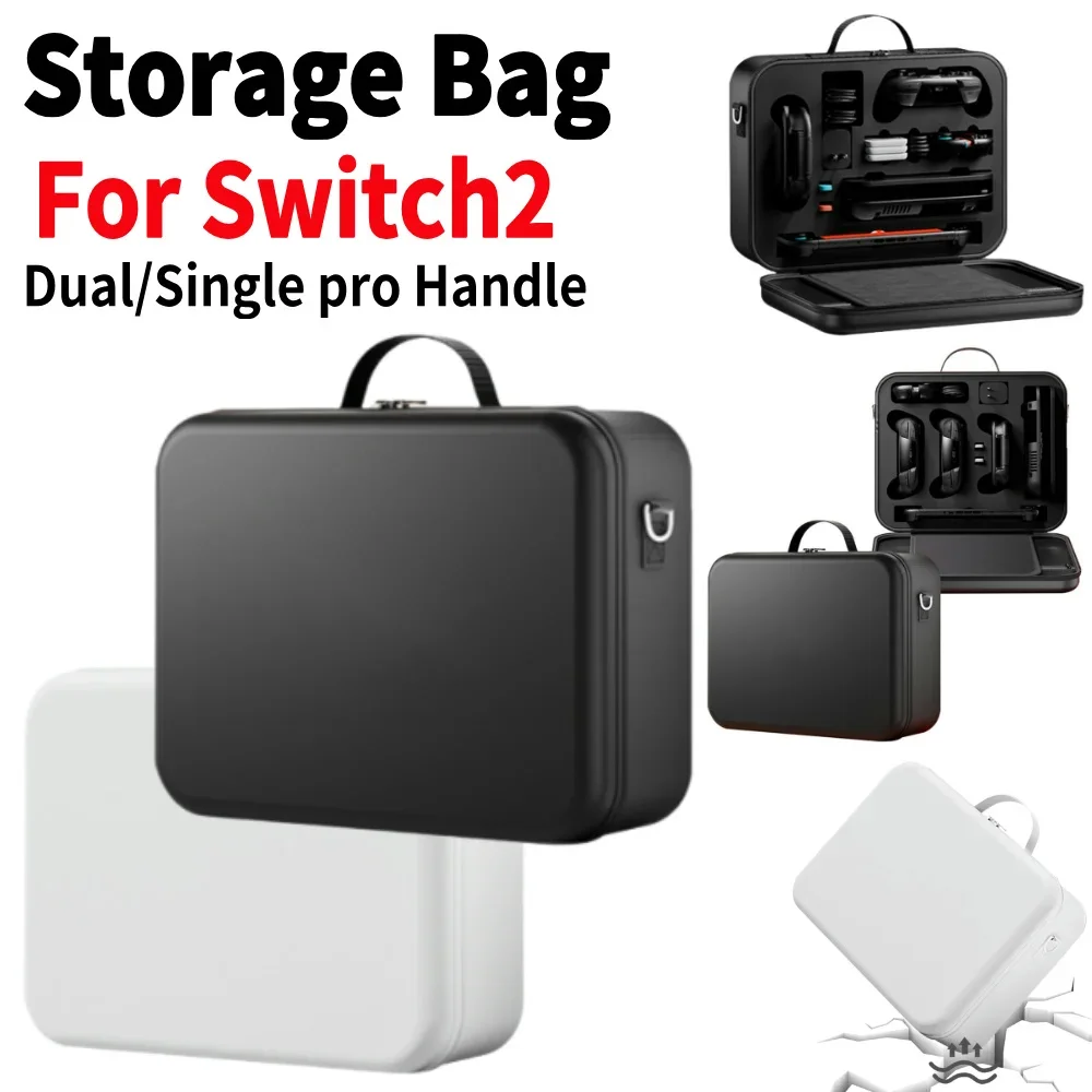 

Сумка-чехол большой вместимости для хранения и переноски консоли Switch2, контроллеров и аксессуаров