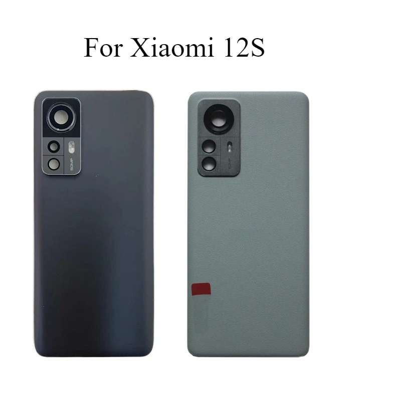 For Xiaomi 12S quality Back Cover  Back Battery Cover 2206123SC Rear Housing Door Case Replace Parts For Mi 12s Back Glass